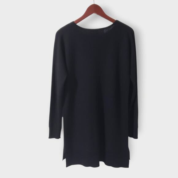 Halogen Black Crew Neck Sweater - Picture 4 of 11